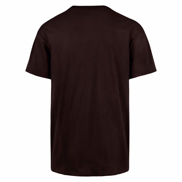 Chicago Blackhawks Arch Logo '47 Drop Shoulder NHL T-Shirt Brown view 2