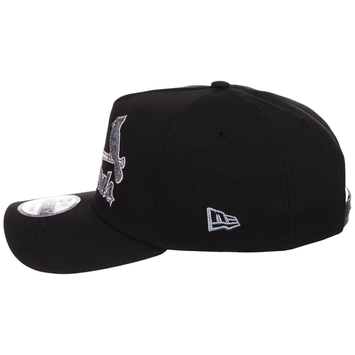 St. Louis Cardinals MLB Pewter Skies New Era 9FORTY A-Frame detail view