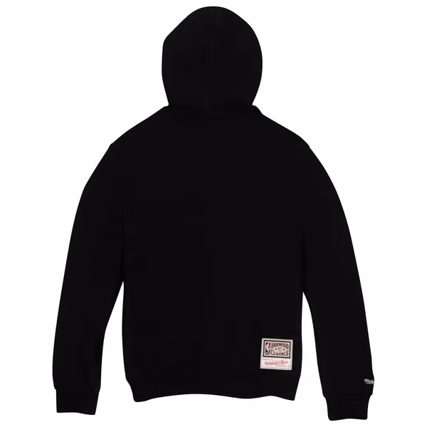 Toronto Raptors Cropped Logo Mitchell & Ness NBA Hoodie Black view 2