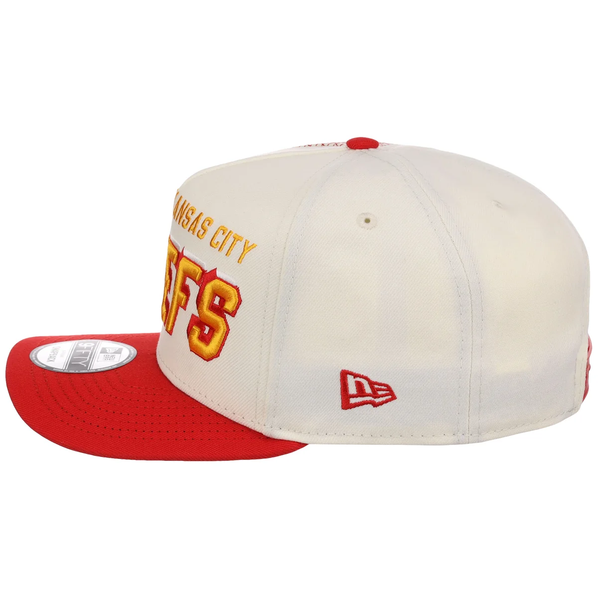 Kansas City Chiefs NFL Gridlock New Era 9FIFTY A-Frame detail view