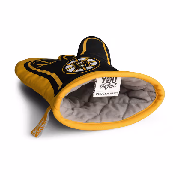 Boston Bruins #1 Fan NHL Oven Mitt view 3