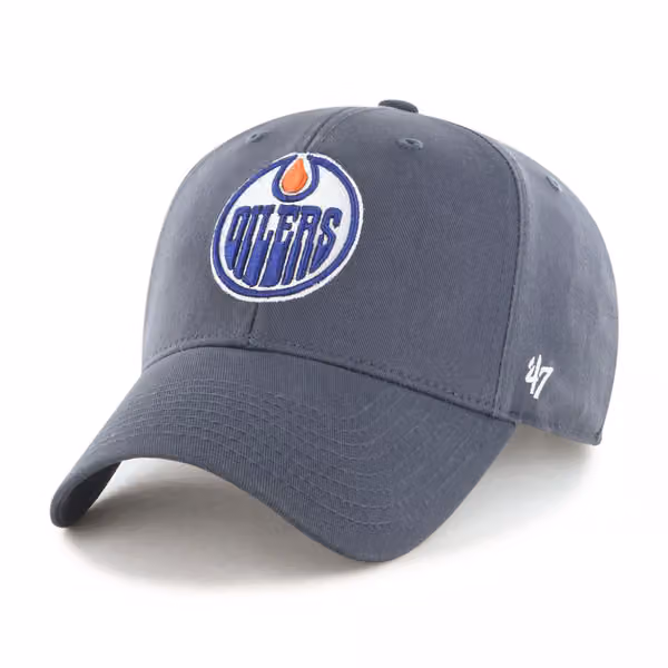 Edmonton Oilers '47 MVP Legend Adjustable NHL Cap Navy product photo