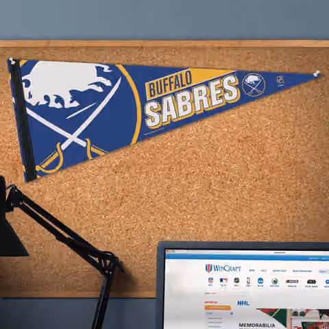 Buffalo Sabres Premium NHL Pennant view 3