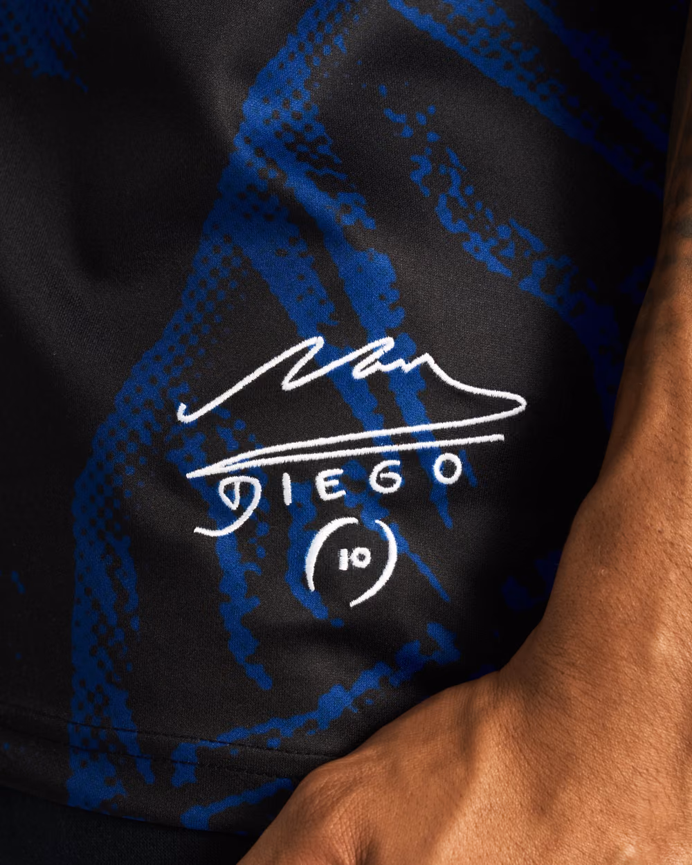 Jersevo Custom Personalized Maradona collection Jersey (Third Edition) detail view 6