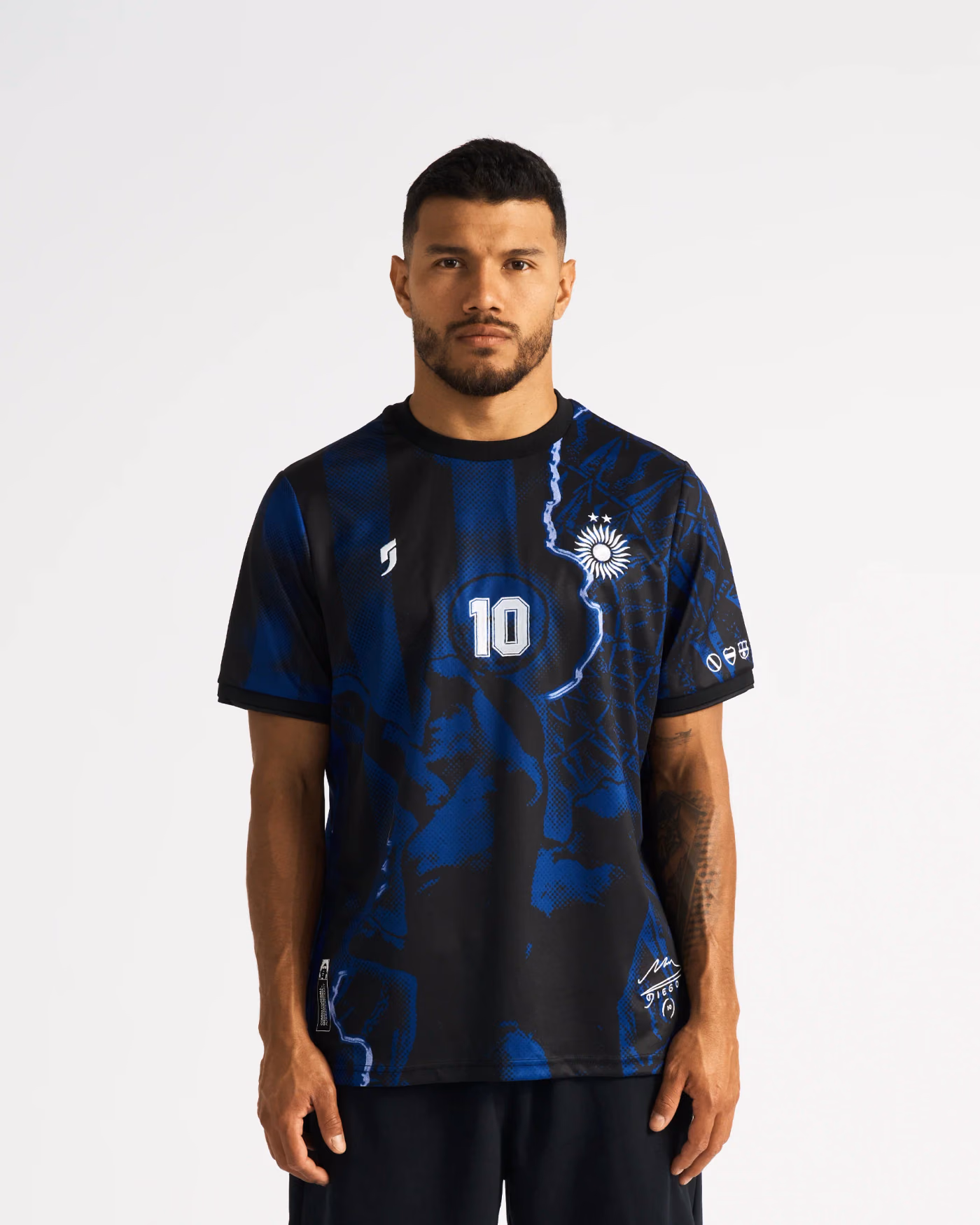 Jersevo Custom Personalized Maradona collection Jersey (Third Edition) front view