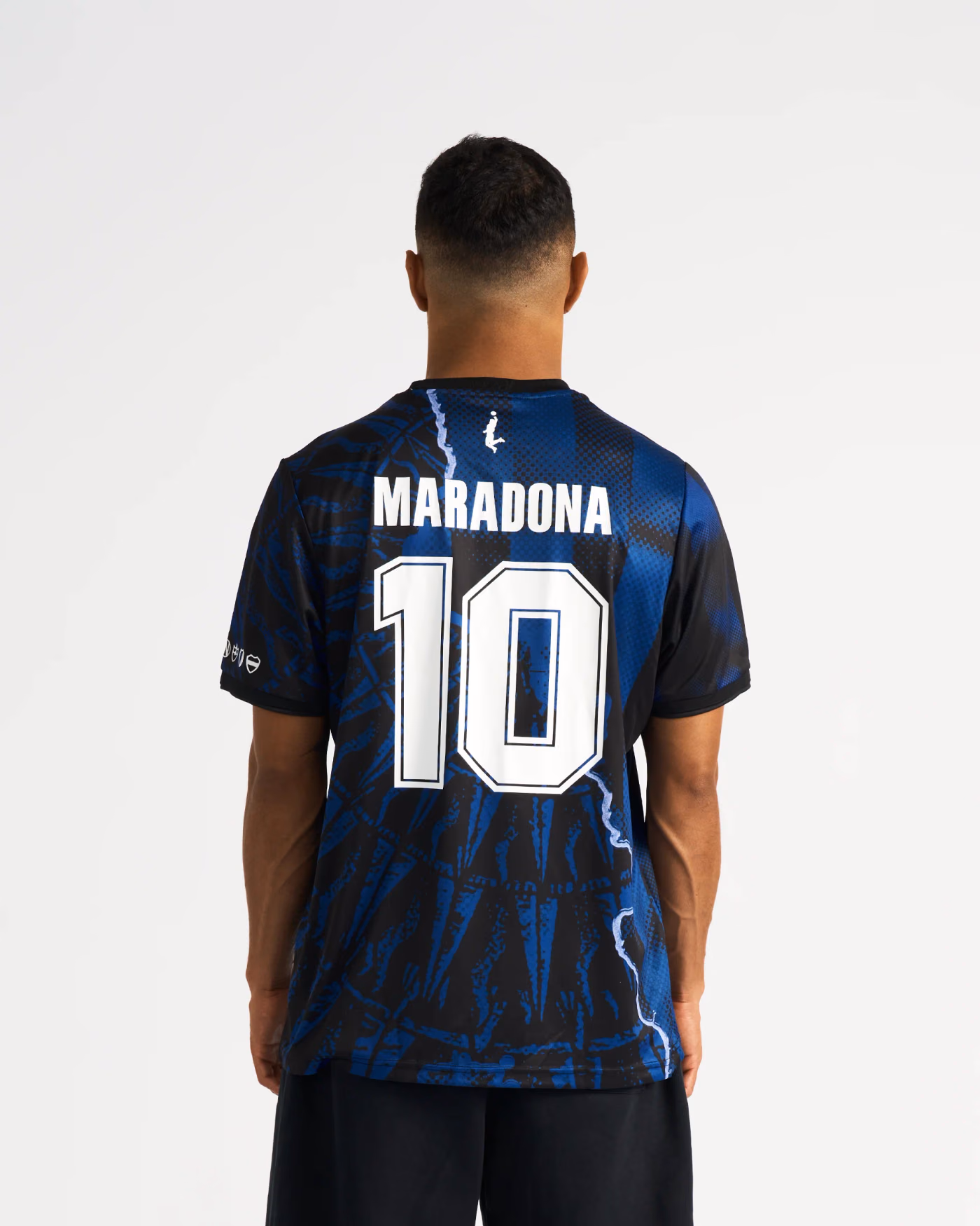 Jersevo Custom Personalized Maradona collection Jersey (Third Edition) back view