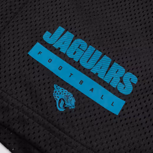 Jacksonville Jaguars 2024 NFL Sideline Mesh Nike Dri-FIT Shorts Black view 3