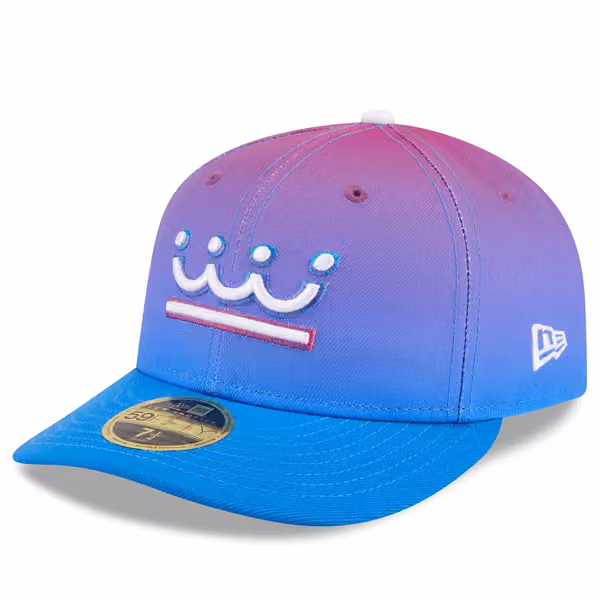 Kansas City Royals MLB Authentic City Connect Low Profile 59FIFTY Fitted Cap Purple product photo