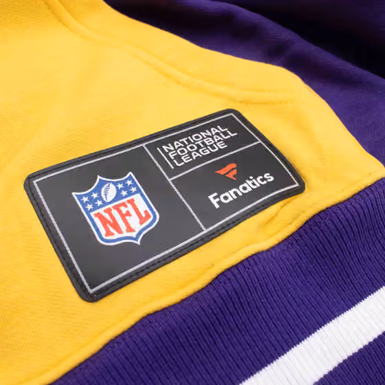 Minnesota Vikings Foundation NFL Hoodie Purple view 6