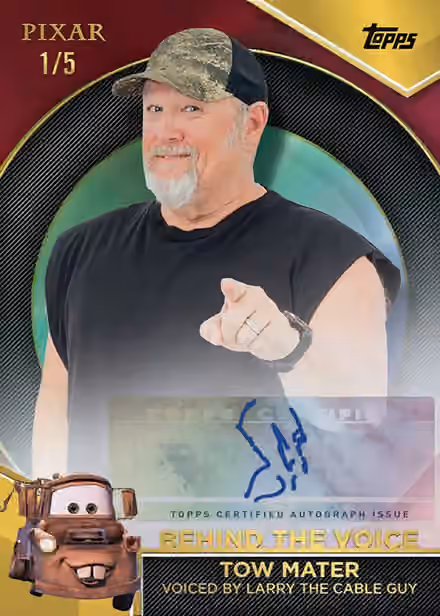 2025 topps Pixar Gold Hobby Box view 3