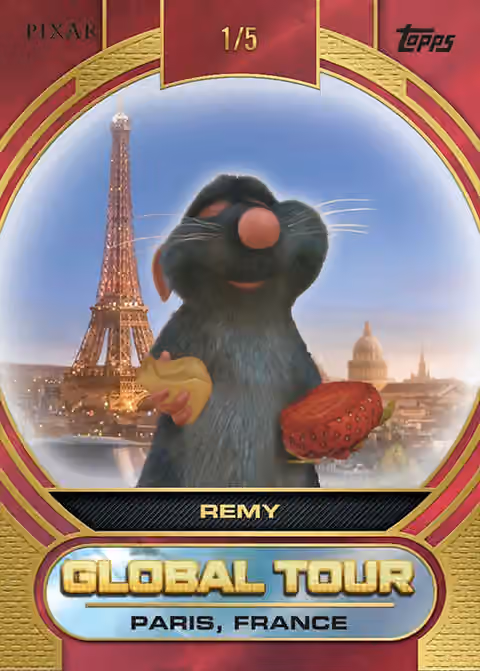 2025 topps Pixar Gold Hobby Box view 7