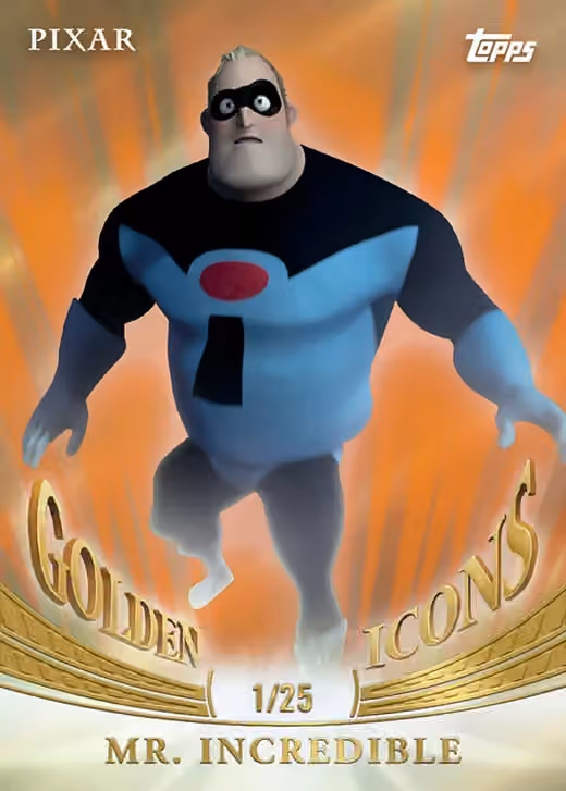2025 topps Pixar Gold Hobby Box view 5