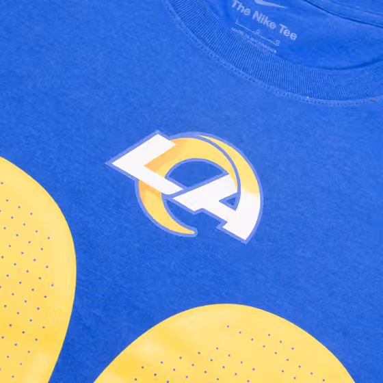 Aaron Donald #99 Los Angeles Rams Nike Player NFL T-Shirt Blue view 5