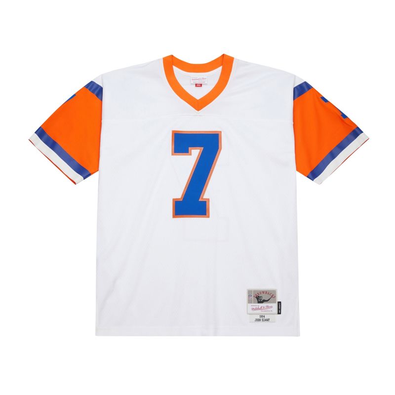 John Elway #7 Denver Broncos 1994 Legacy Throwback NFL Jersey White view 2