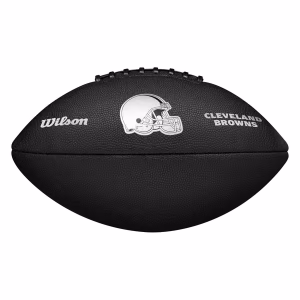 Cleveland Browns Wilson Metallic Premiere Full Size NFL Football view 6
