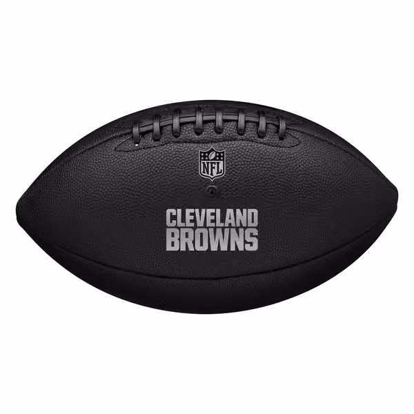 Cleveland Browns Wilson Metallic Premiere Full Size NFL Football view 2