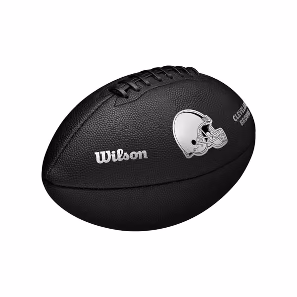 Cleveland Browns Wilson Metallic Premiere Full Size NFL Football view 5