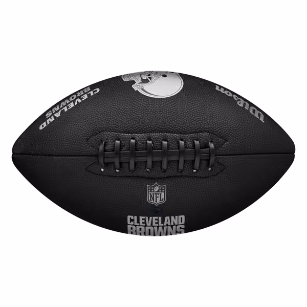 Cleveland Browns Wilson Metallic Premiere Full Size NFL Football view 3