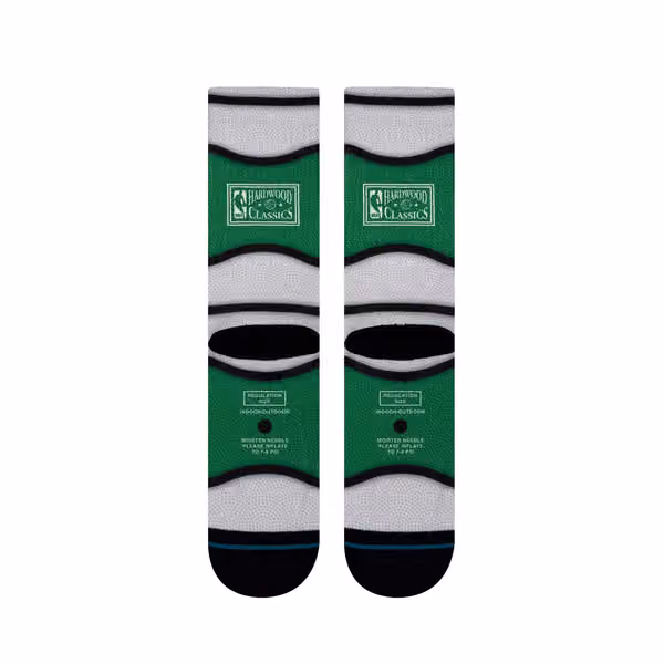 Boston Celtics Classic Mini Ball Stance Crew Socks view 3