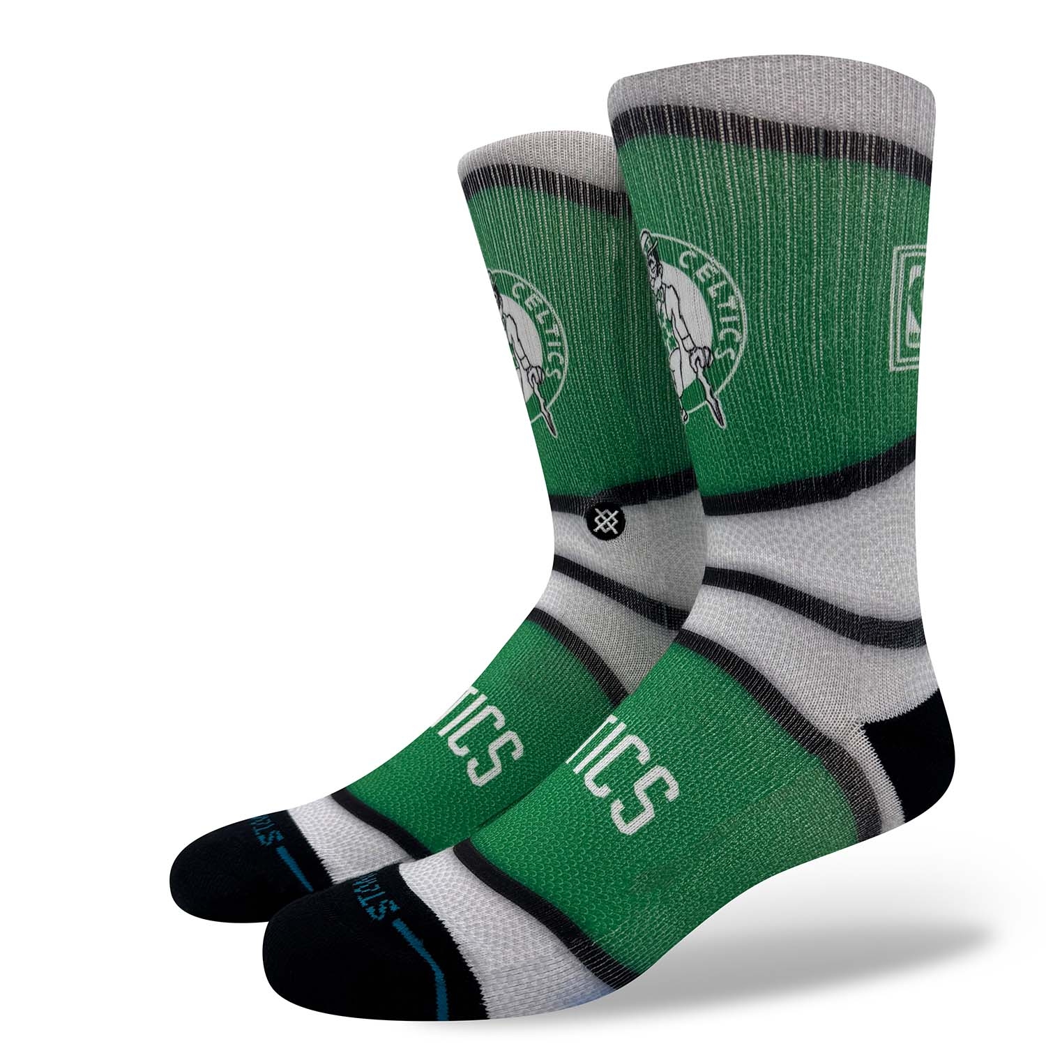 Boston Celtics Classic Mini Ball Stance Crew Socks view 1