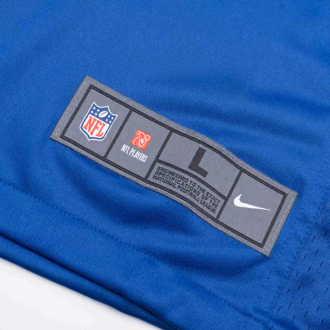 Jonathan Taylor #28 Indianapolis Colts Nike Game NFL Jersey Blue view 6