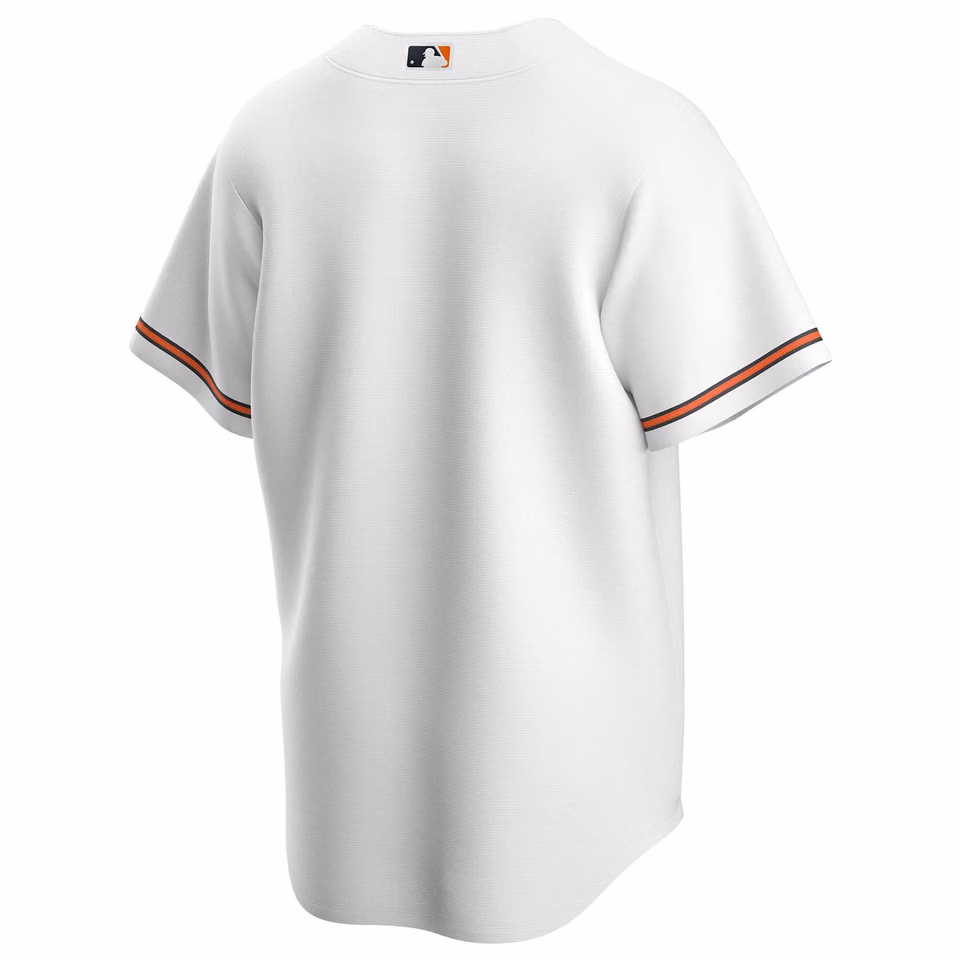 Baltimore Orioles Nike Replica MLB Home Jersey White view 2