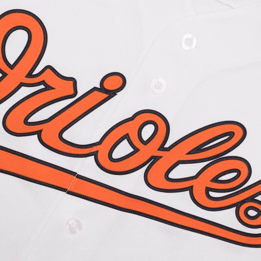 Baltimore Orioles Nike Replica MLB Home Jersey White view 3