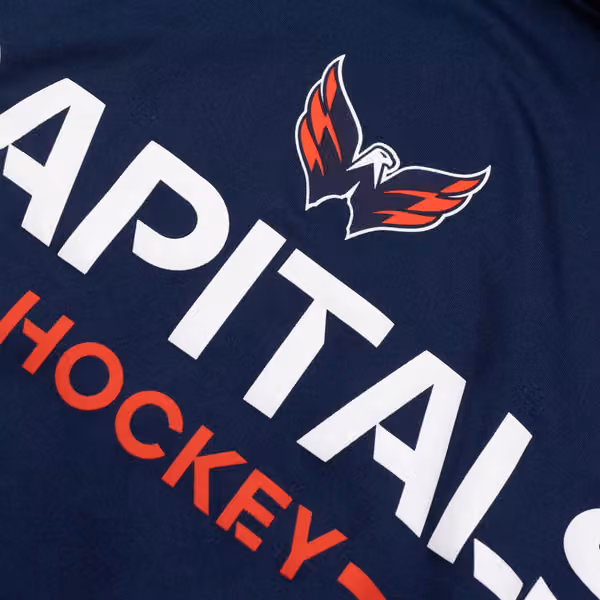 Washington Capitals 2025/26 Authentic Pro Rink Tech NHL T-Shirt Navy view 3