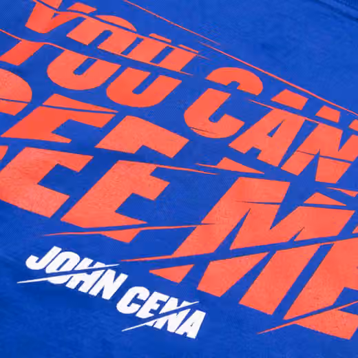 John Cena WWE Superstar T-Shirt Blue view 5