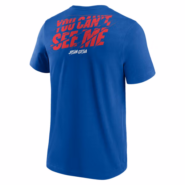 John Cena WWE Superstar T-Shirt Blue view 3