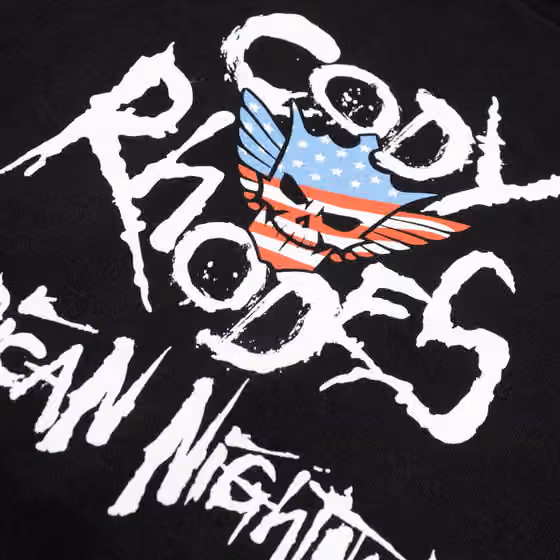 Cody Rhodes WWE Superstar Hoodie Black view 3
