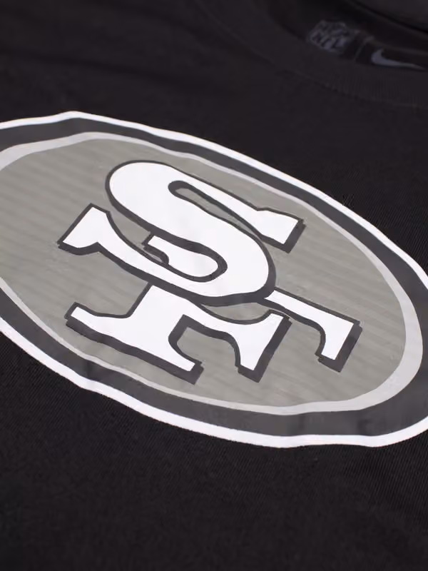San Francisco 49ers 2026 NFL Sideline Lead The Charge Legend T-Shirt Black view 4