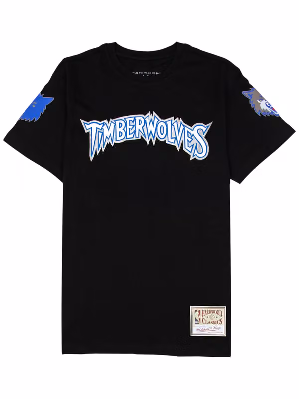 Kevin Garnett #21 Minnesota Timberwolves Wordmark NBA T-Shirt Black view 2
