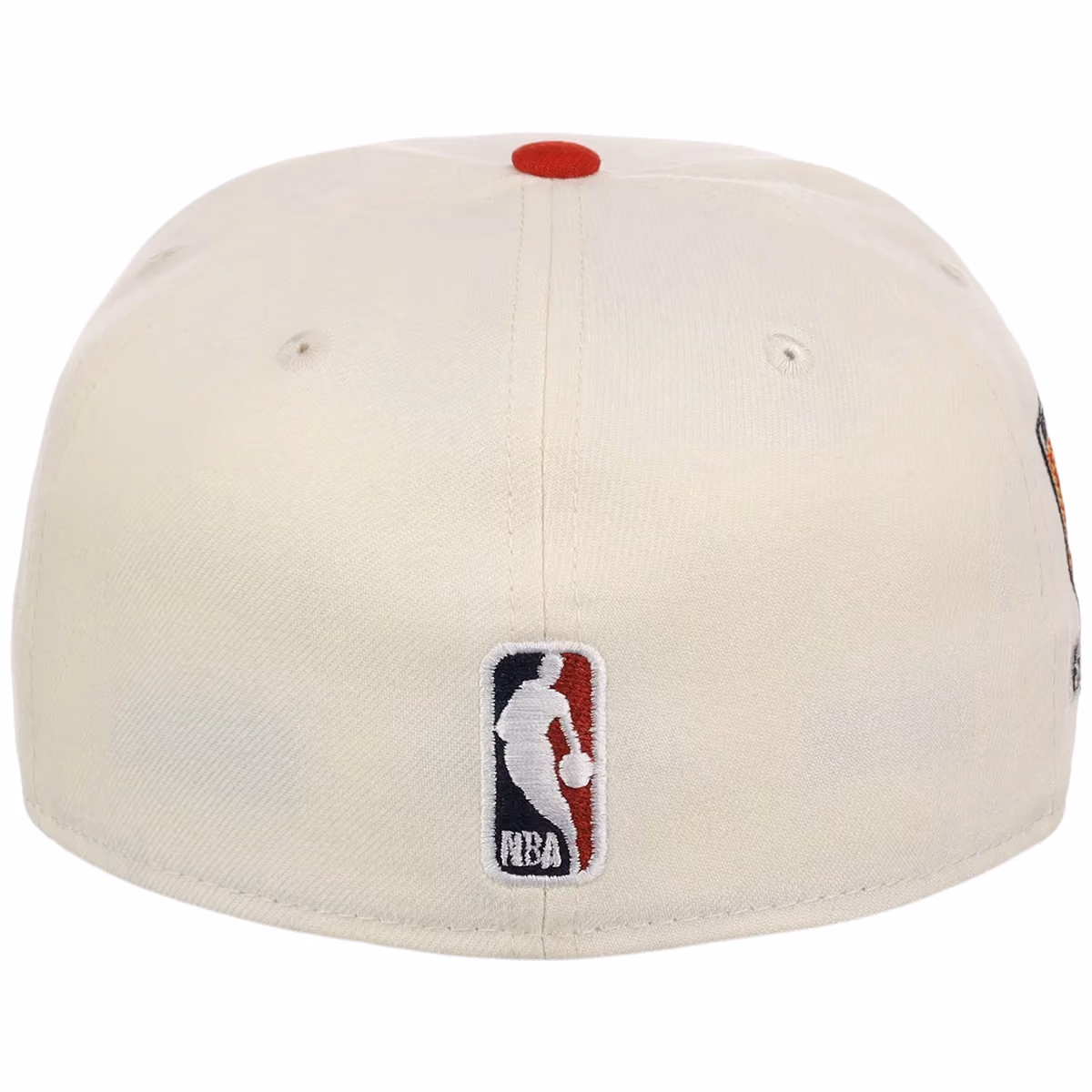 Atlanta Hawks NBA Chrome OTC New Era 59FIFTY (Chrome/Red) detail view