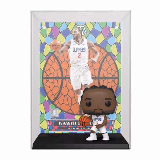Funko POP! Mosaic Trading Cards #14 Kawhi Leonard Los Angeles Clippers NBA Figure view 2