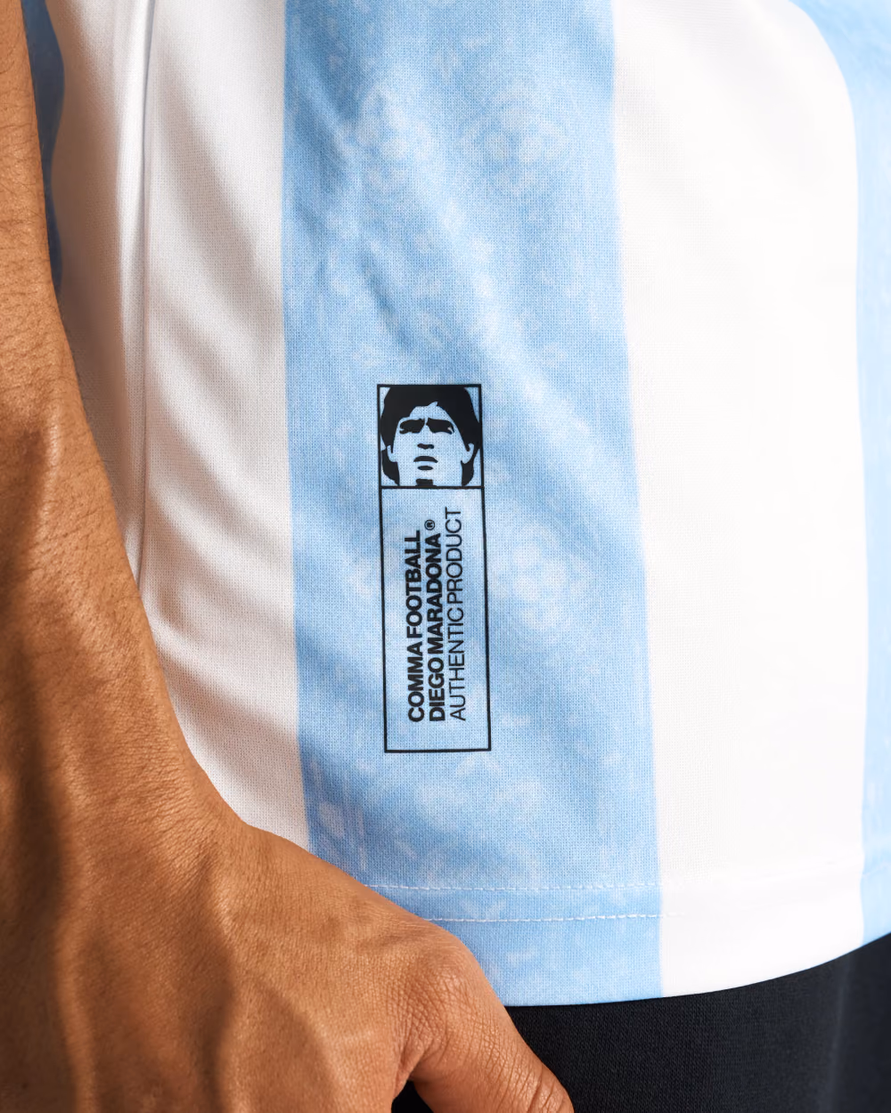 Jersevo Custom Personalized Maradona collection Jersey (Away Edition) detail view 7