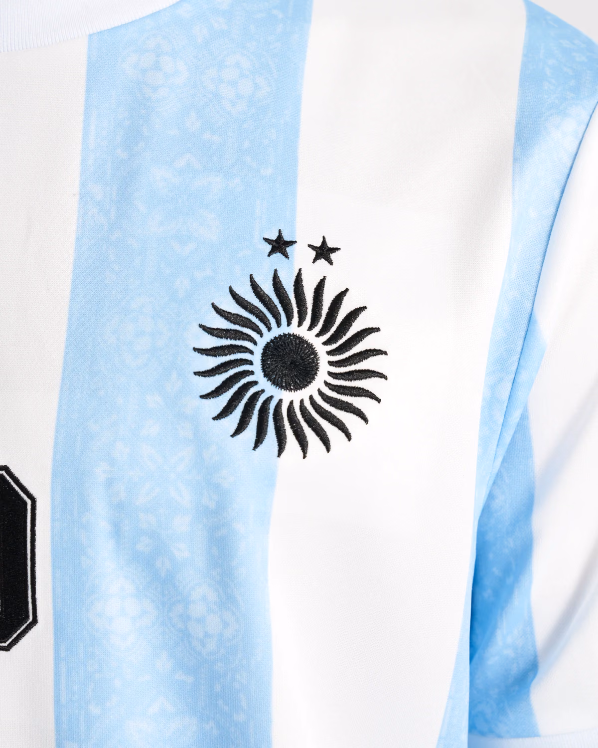 Jersevo Custom Personalized Maradona collection Jersey (Away Edition) crest detail