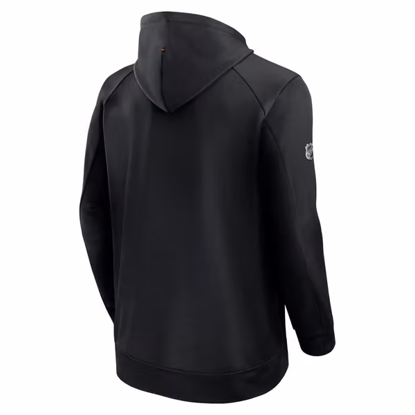 Anaheim Ducks 2024/25 Authentic Pro Rink Tech NHL Hoodie Black view 2