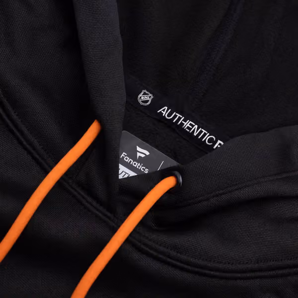 Anaheim Ducks 2024/25 Authentic Pro Rink Tech NHL Hoodie Black view 3