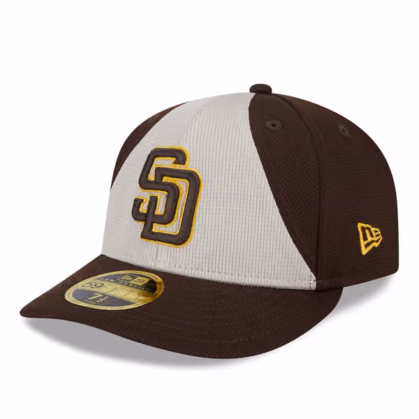 San Diego Padres 2025 MLB Batting Practice New Era Low Profile 59FIFTY Fitted Cap product photo