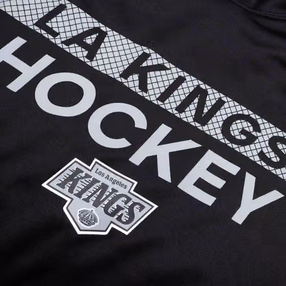 Los Angeles Kings 2024/25 Authentic Pro Rink Tech NHL Hoodie Black view 3