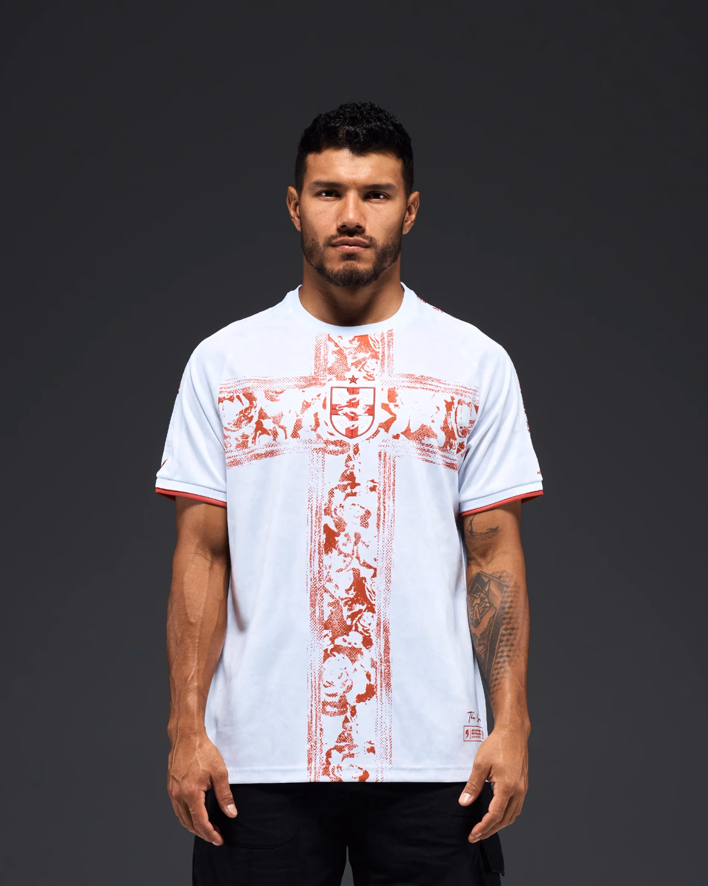 Jersevo Custom Personalized England Heritage Jersey (2026WC Edition) front view