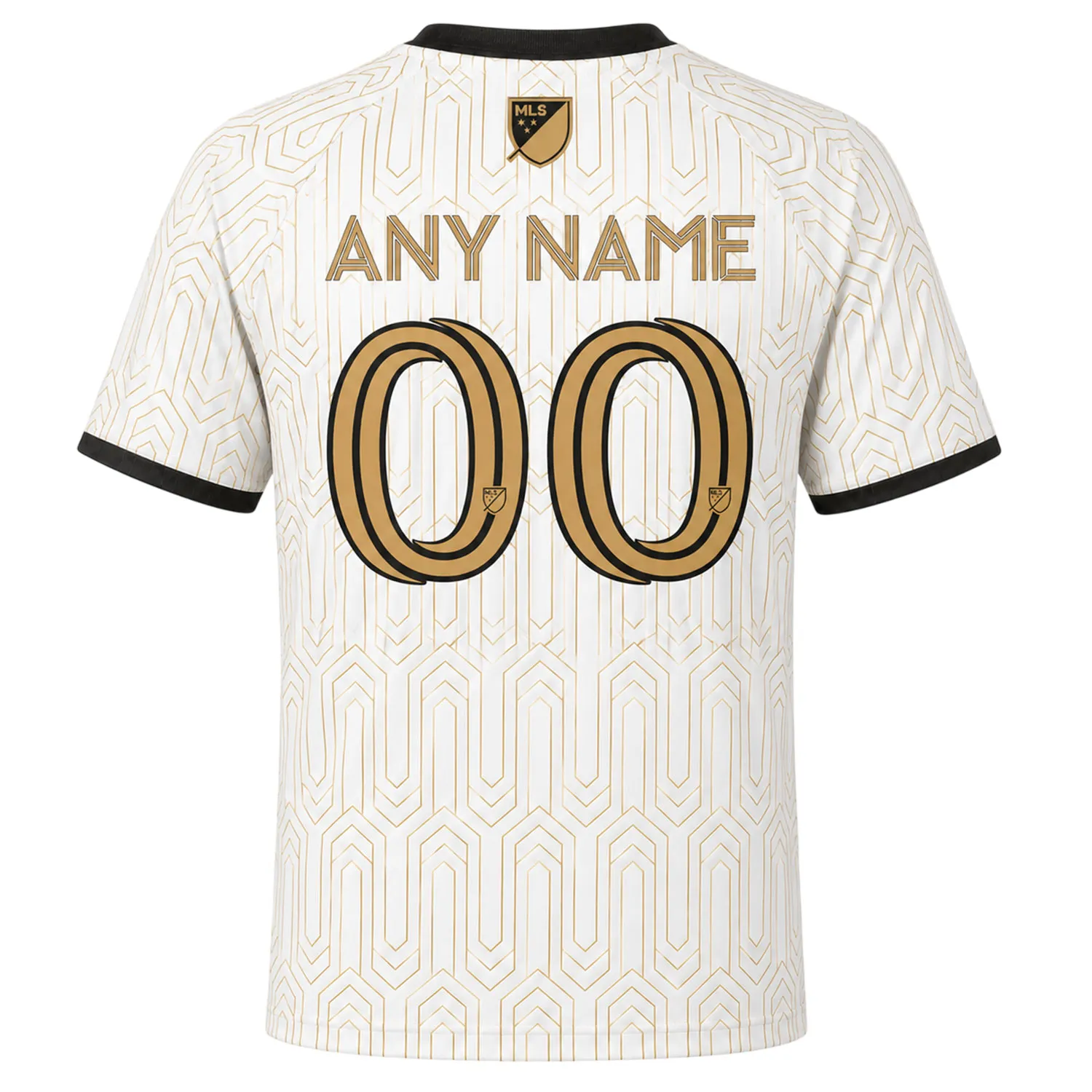 Personalized LAFC White Jersey Refined Unique Name and Number