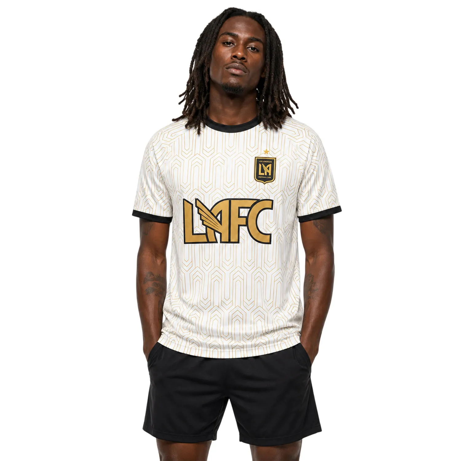 Personalized LAFC White Jersey Refined Unique Name and Number