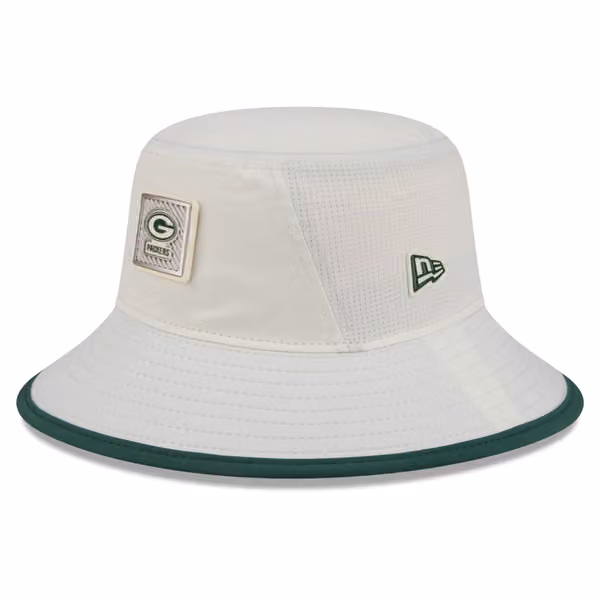 Green Bay Packers 2026 NFL Training Camp Stretch Bucket Hat Cream/Green product photo