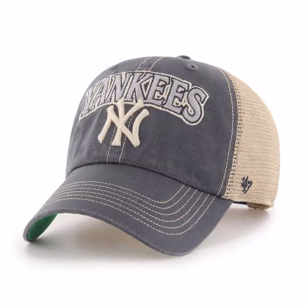 New York Yankees Vintage Tuscaloosa '47 Clean Up Trucker MLB Cap product photo