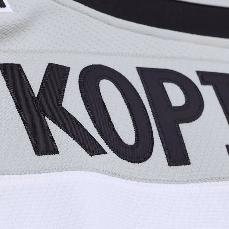 Anze Kopitar #11 Los Angeles Kings 2015 Stadium Series Premium Power Play NHL Jersey Gray view 4