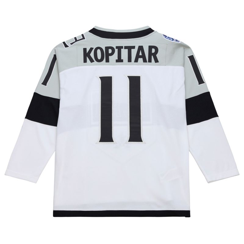Anze Kopitar #11 Los Angeles Kings 2015 Stadium Series Premium Power Play NHL Jersey Gray view 2