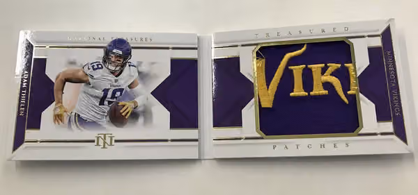 2018 Panini National Treasures Football Hobby Box NFL view 4