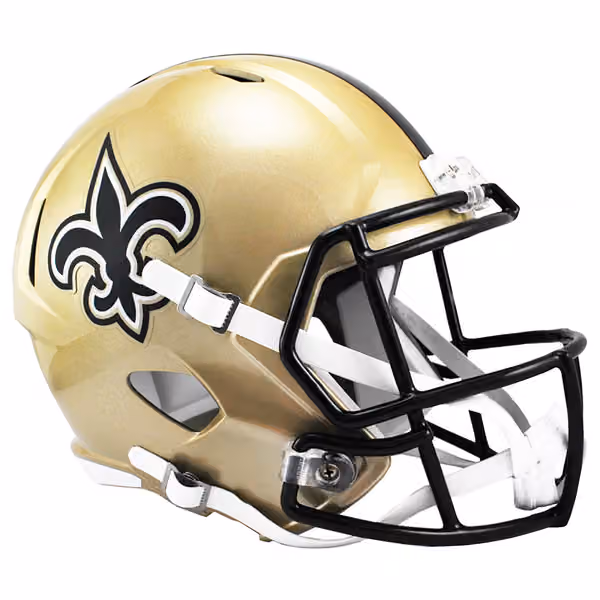 New Orleans Saints Replica NFL Speed Full Size Helmet view 1
